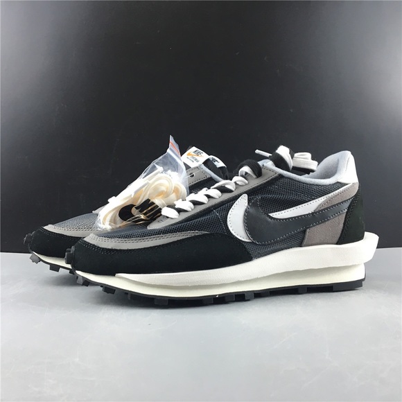 sacai x nike ldv waffle black